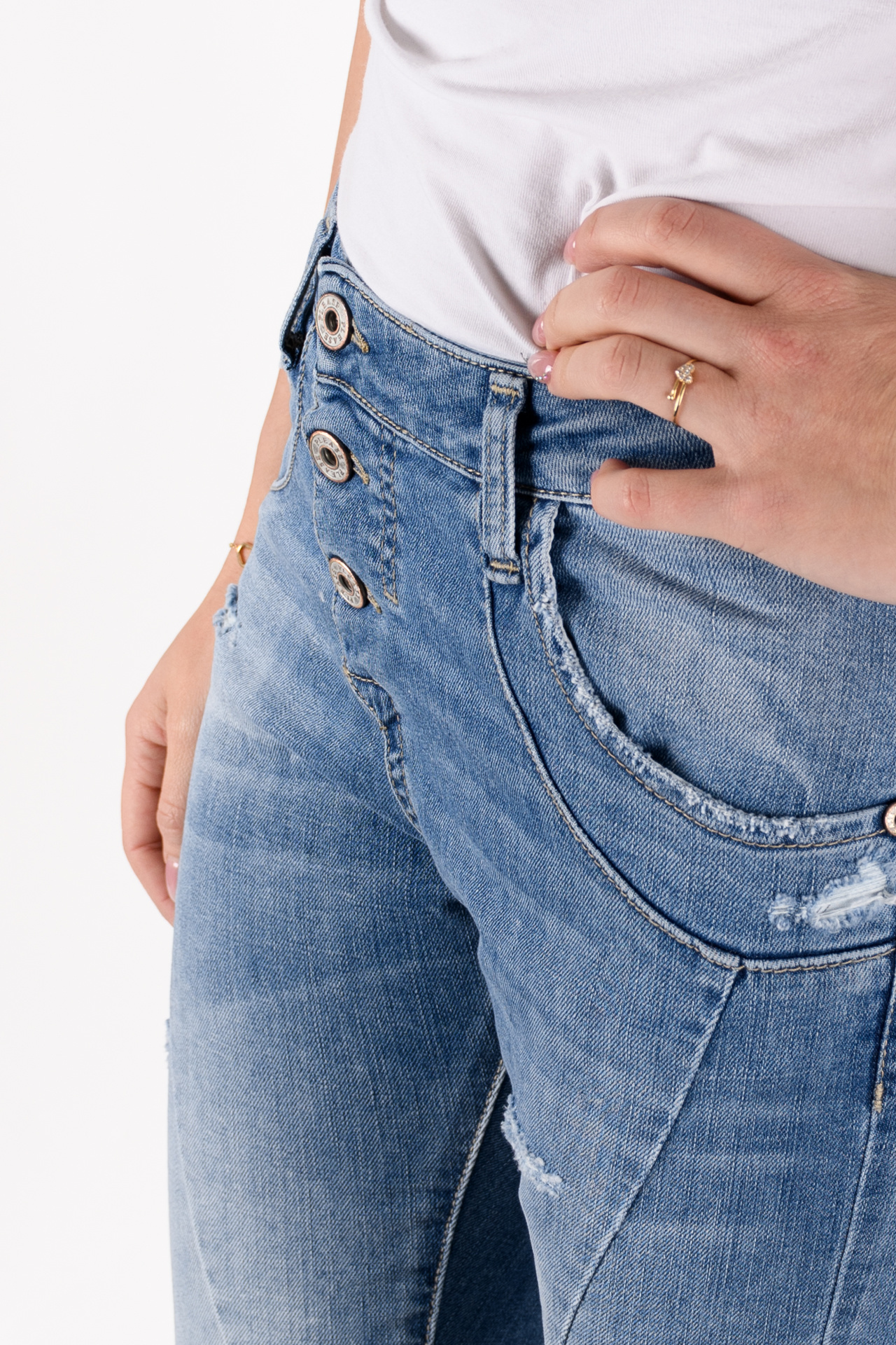 Please - Jeans P78 PCF - Blu Denim. Please Shop