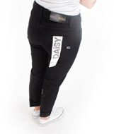 Picture of VICOLO PANTALONE DAISY - BLACK