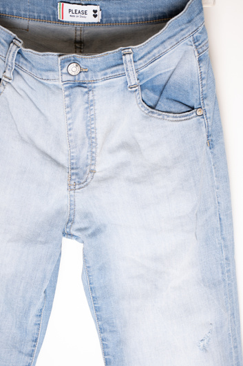 Bild von PLEASE JEANS - P0V W2R - BLU DENIM