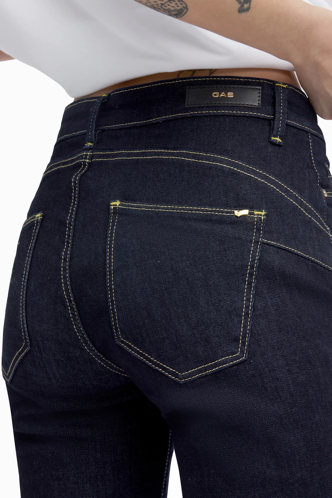 GAS JEANS STAR G - 01RO - BLUE. Please Shop