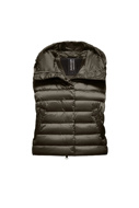 Picture of BOMBOOGIE SLEEVELESS DOWN JACKET - MUD