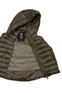 Picture of BOMBOOGIE SLEEVELESS DOWN JACKET - MUD