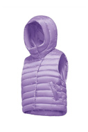 Picture of BOMBOOGIE SLEEVELESS DOWN JACKET - DAHLIA VIOLET