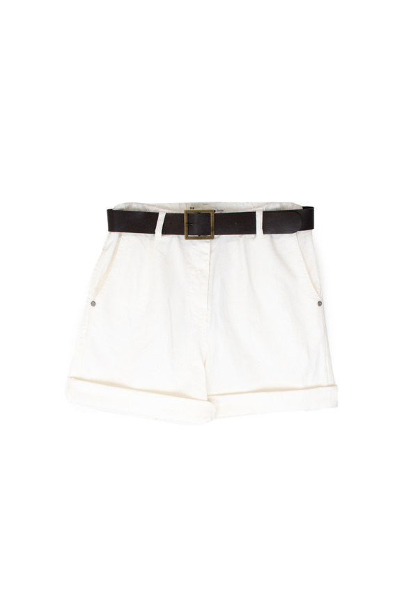 Bild von PLEASE BERMUDA SHORTS - D0J N3N - BIANCO LANA