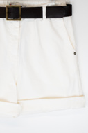 Picture of PLEASE BERMUDA SHORTS - D0J N3N - BIANCO LANA