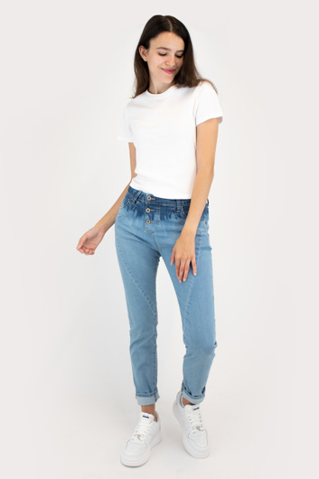 Picture of Please - Jeans P78 I5S - Blu Denim